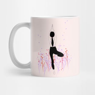 Yoga tree Mug